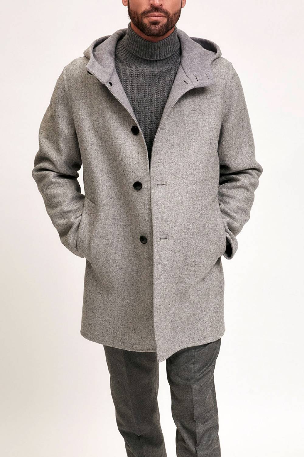 Manzoni 24 Parka in lana Nuovo