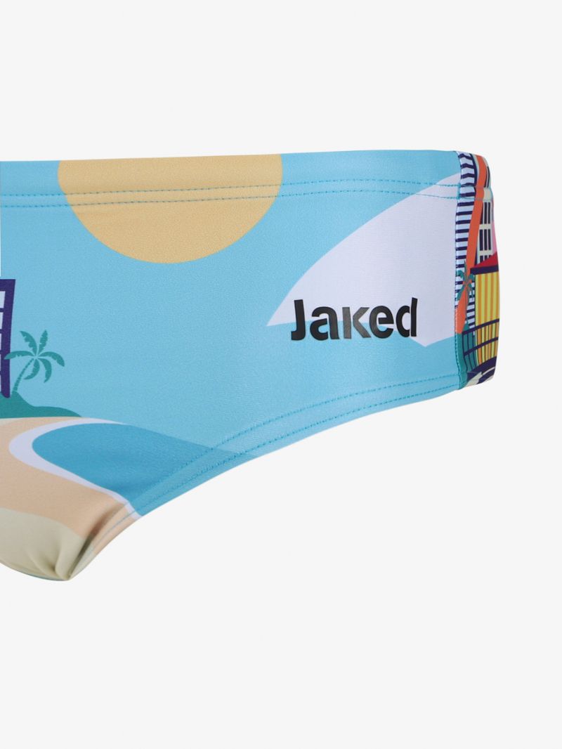 Jaked Costume da piscina POSTCARDS Prezzo Ridotto