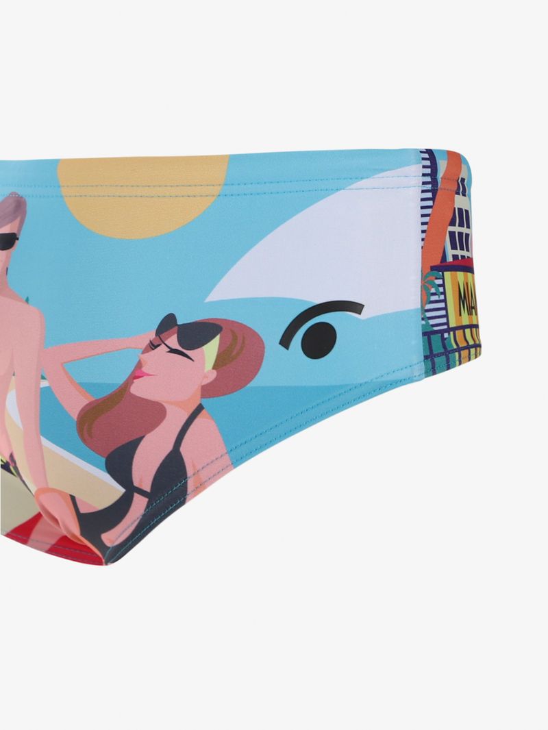 Jaked Costume da piscina POSTCARDS Prezzo Ridotto