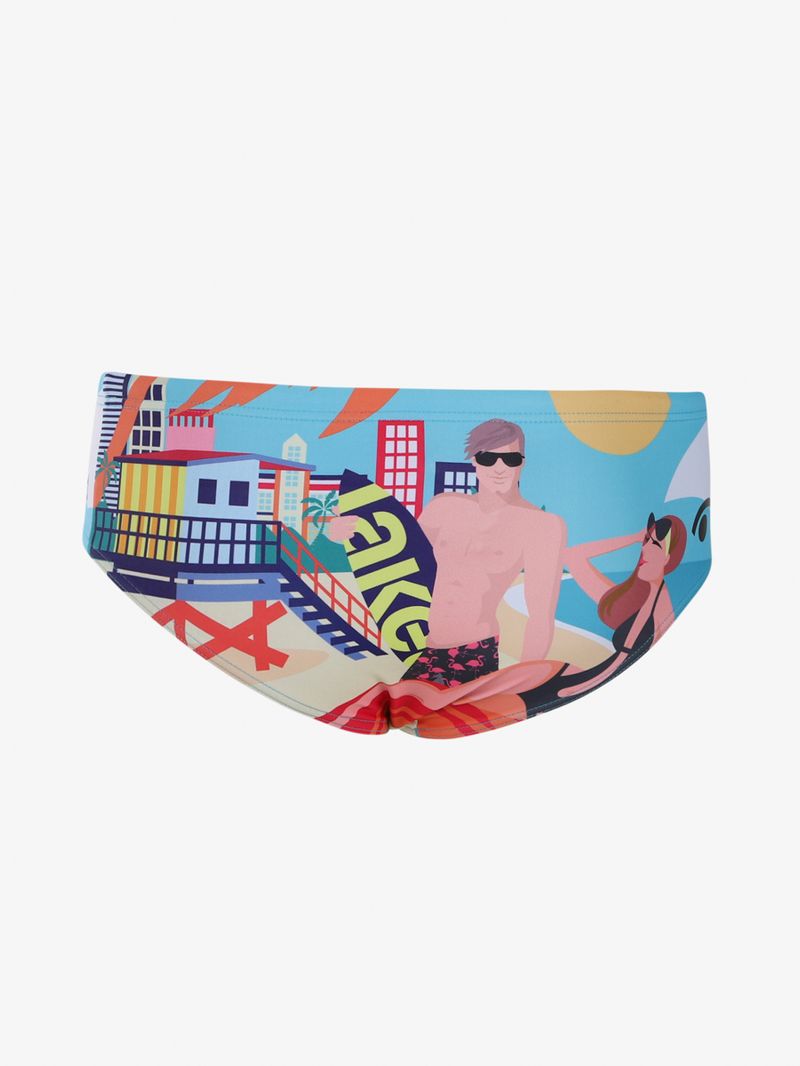 Jaked Costume da piscina POSTCARDS Prezzo Ridotto
