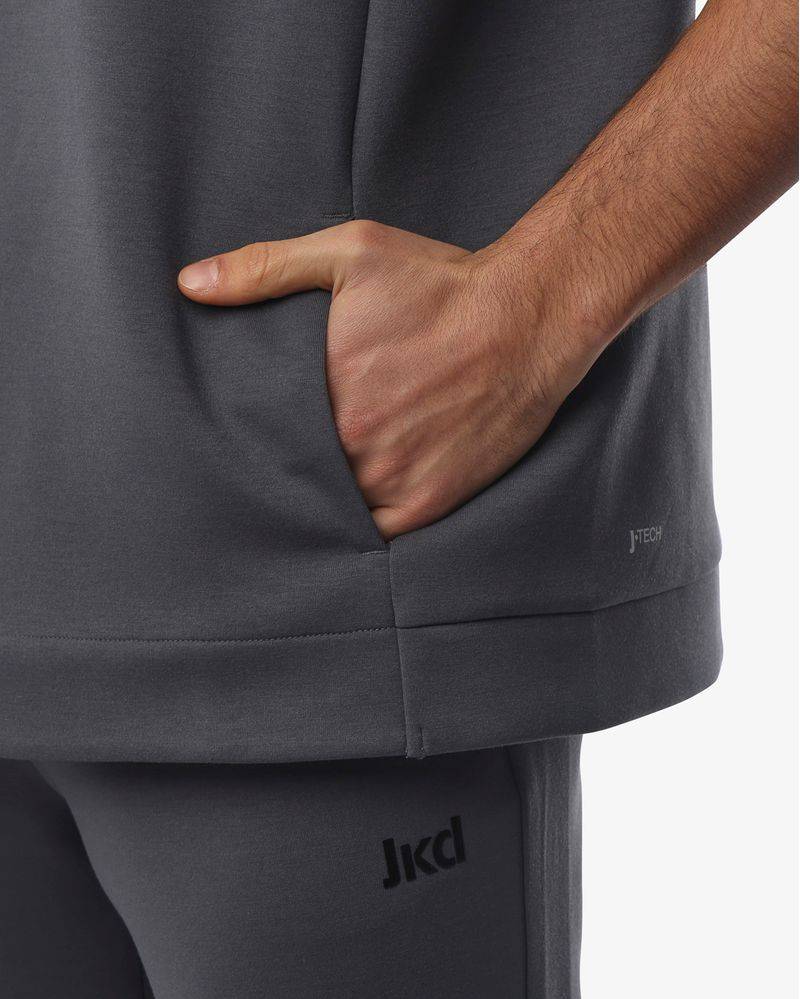 Jaked FELPA SMANICATA CAPPUCCIO ZENITH Fino al 60% di sconto
