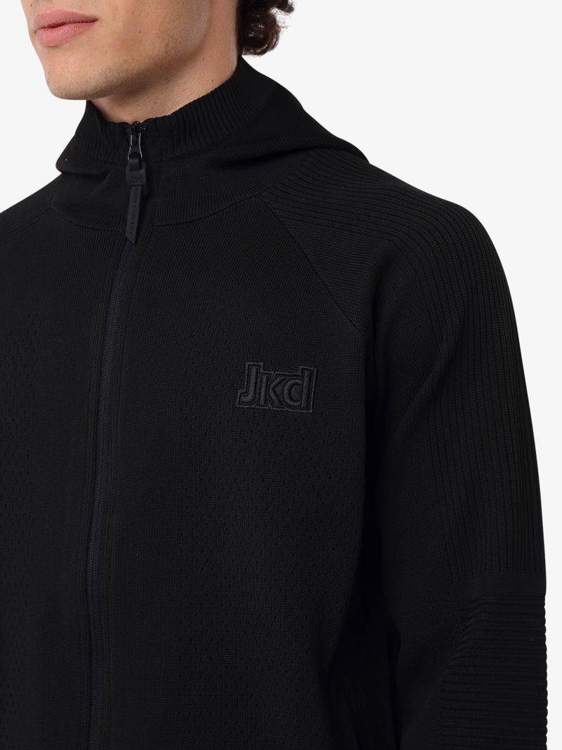 Jaked MAGLIA CAPPUCCIO FULL ZIP SPORT COSY Latest fashion