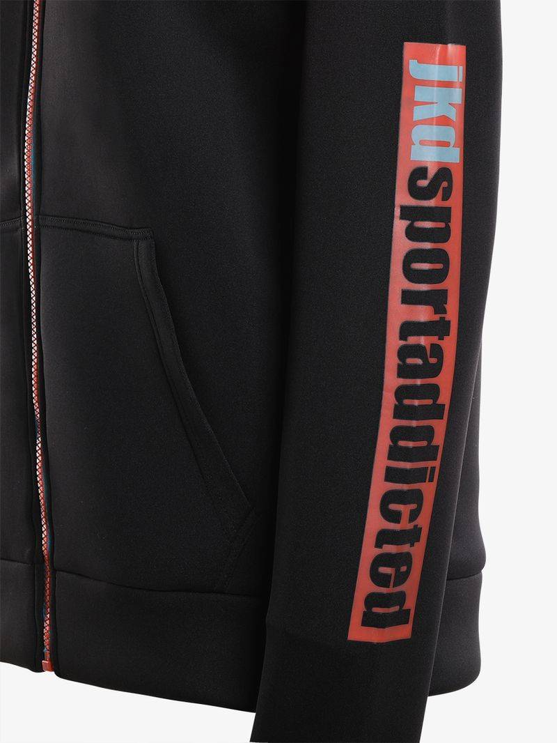 Jaked FELPA CAPPUCCIO ZIP SIDERALIS Esporta salva