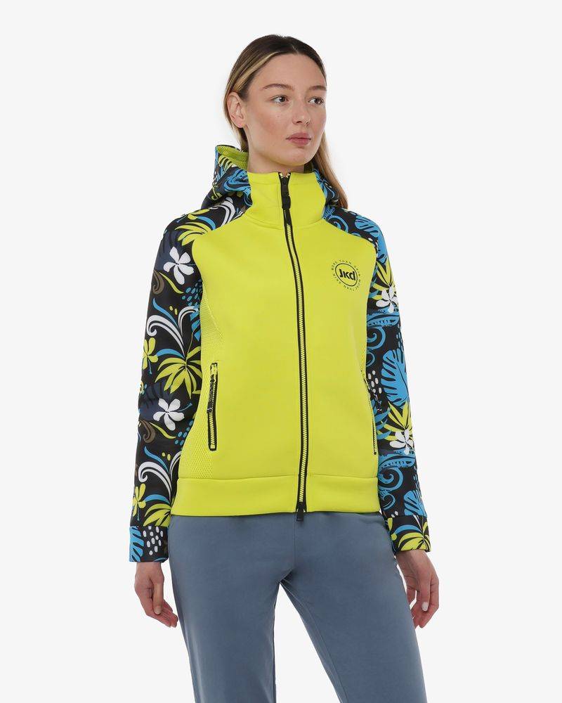 Jaked FELPA CAPPUCCIO FULL ZIP TRIBE Offerta San Valentino