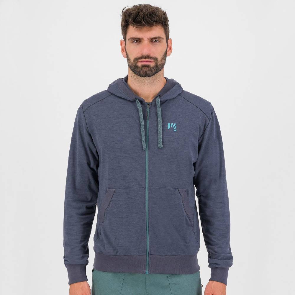 Karpos COPPOLO MERINO FULL ZIP HOODIE Spedizione Gratuita
