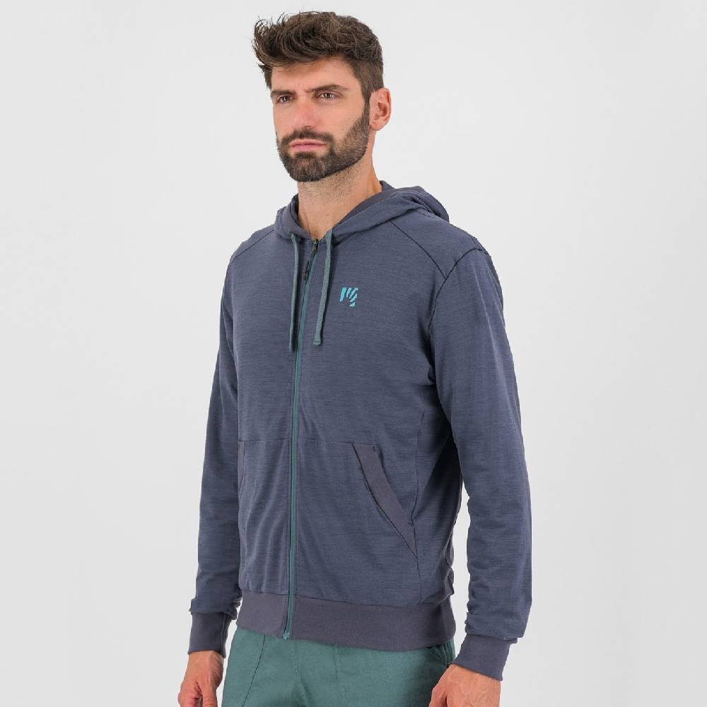 Karpos COPPOLO MERINO FULL ZIP HOODIE Spedizione Gratuita