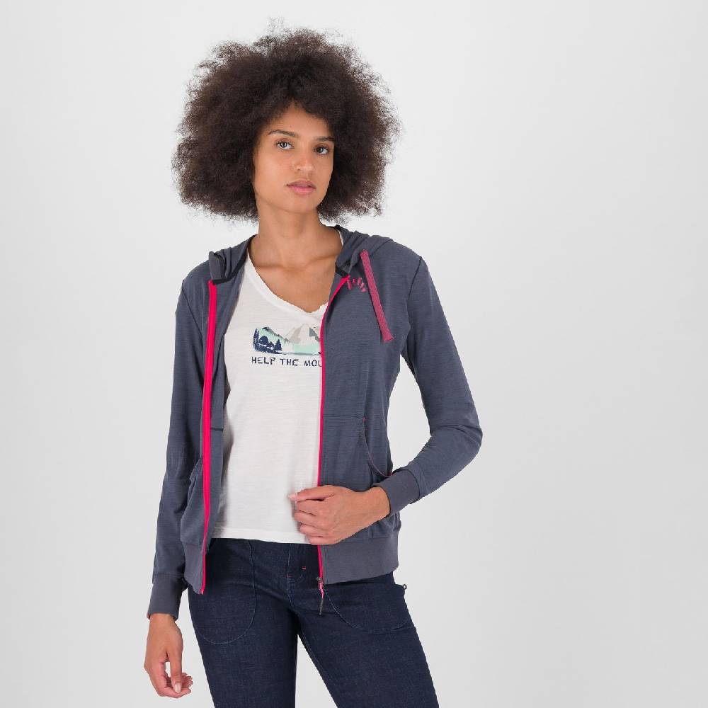 Karpos COPPOLO MERINO W FULL ZIP HOODIE I Più Venduti