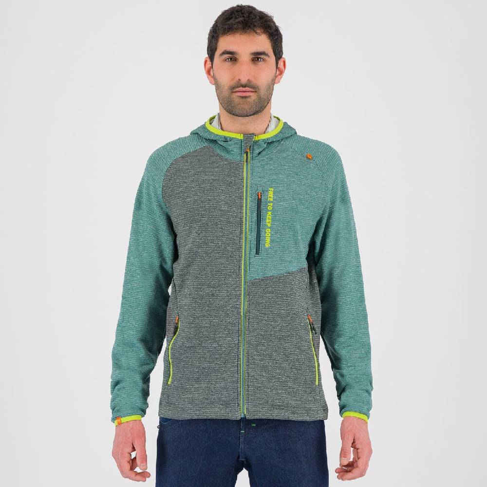 Karpos CAMOSCIO FULL ZIP HOODIE Ultimo giorno