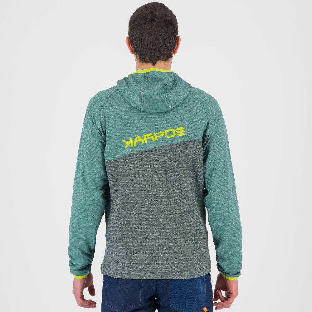 Karpos CAMOSCIO FULL ZIP HOODIE Ultimo giorno