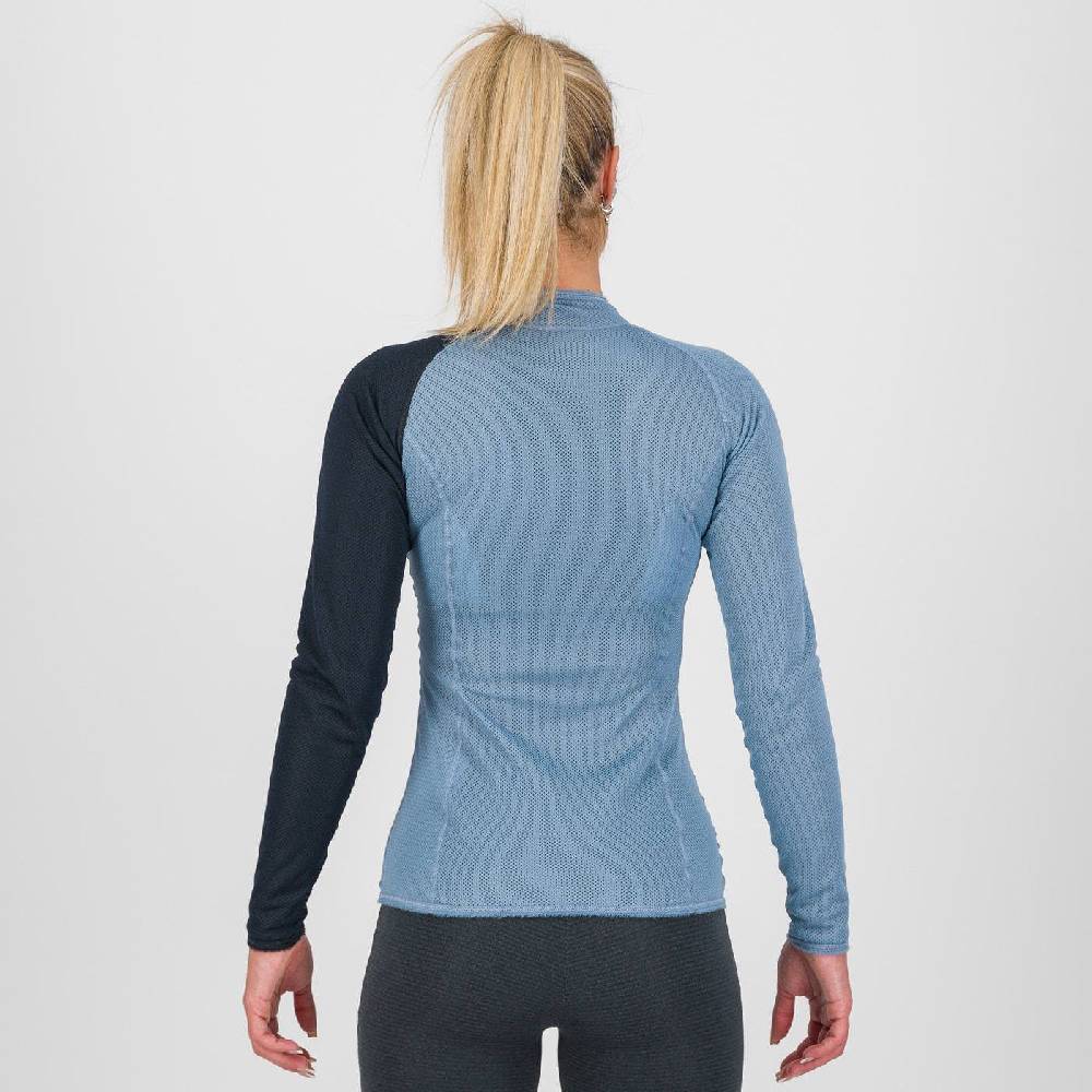 Karpos DINAMICO OCTA W JERSEY LS HALF ZIP Esporta salva