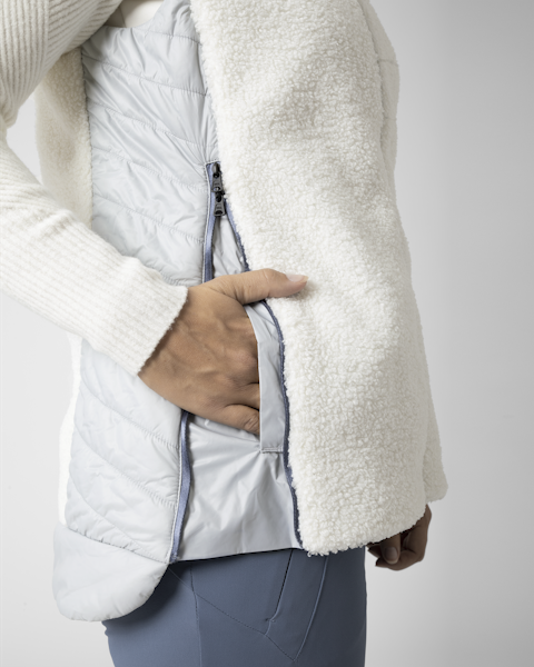 Lamunt SOPHIA GILET COZY IBRIDO Sottocosto