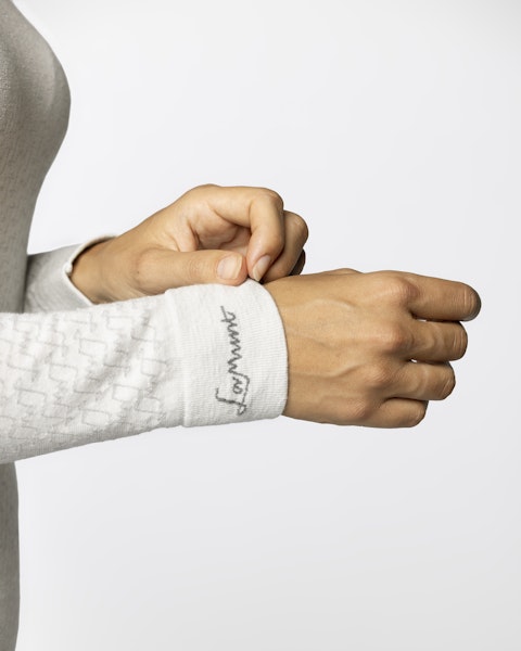 Lamunt ALICE BASELAYER MAGLIA IN CASHMERE MANICHE LUNGHE In Vendita