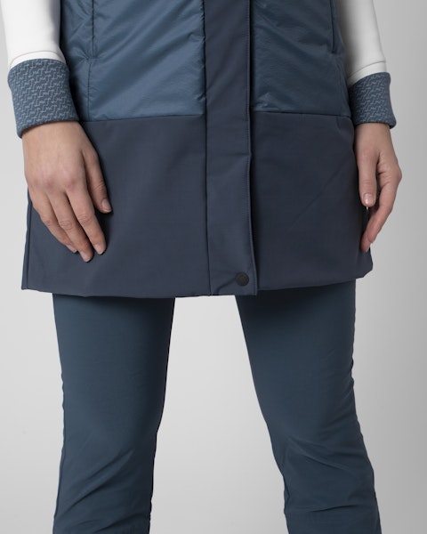Lamunt ELENA GILET LUNGO IN CASHMERE Nuovo