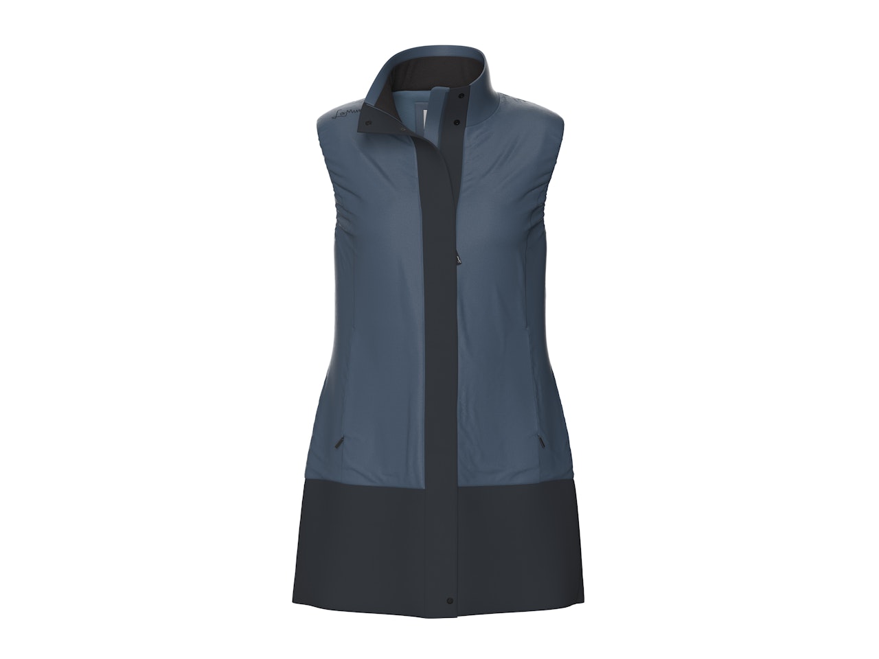Lamunt ELENA GILET LUNGO IN CASHMERE Nuovo
