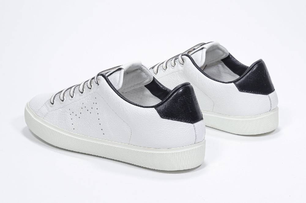 Leather Crown LC06 | Bianche & Nere - Basse - Donna Offerte