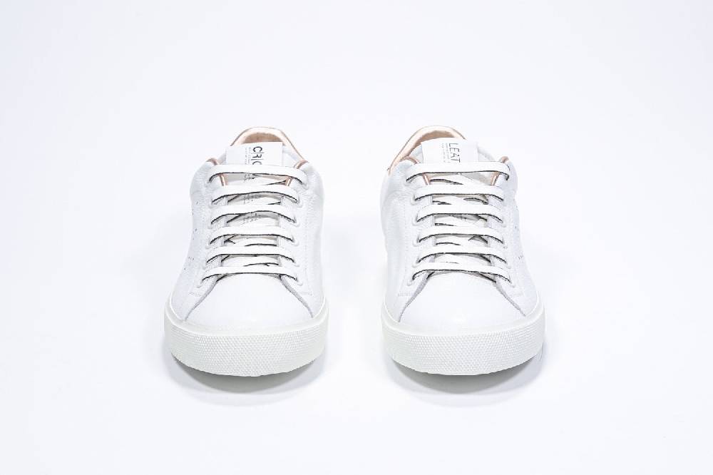 Leather Crown LC06 | Rame & Bianche - Basse - Donna In Saldo