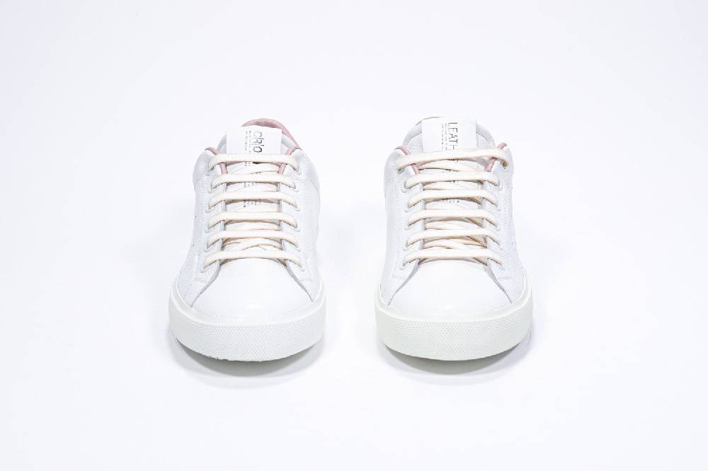 Leather Crown LC06 | Rosa & Bianche - Basse - Donna Moda