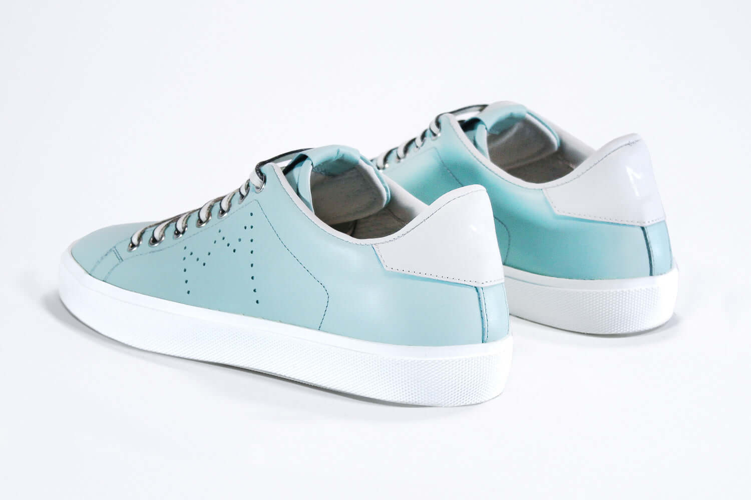 Leather Crown LC06 | Sky & White - BASSE - Donna Comprare a buon mercato