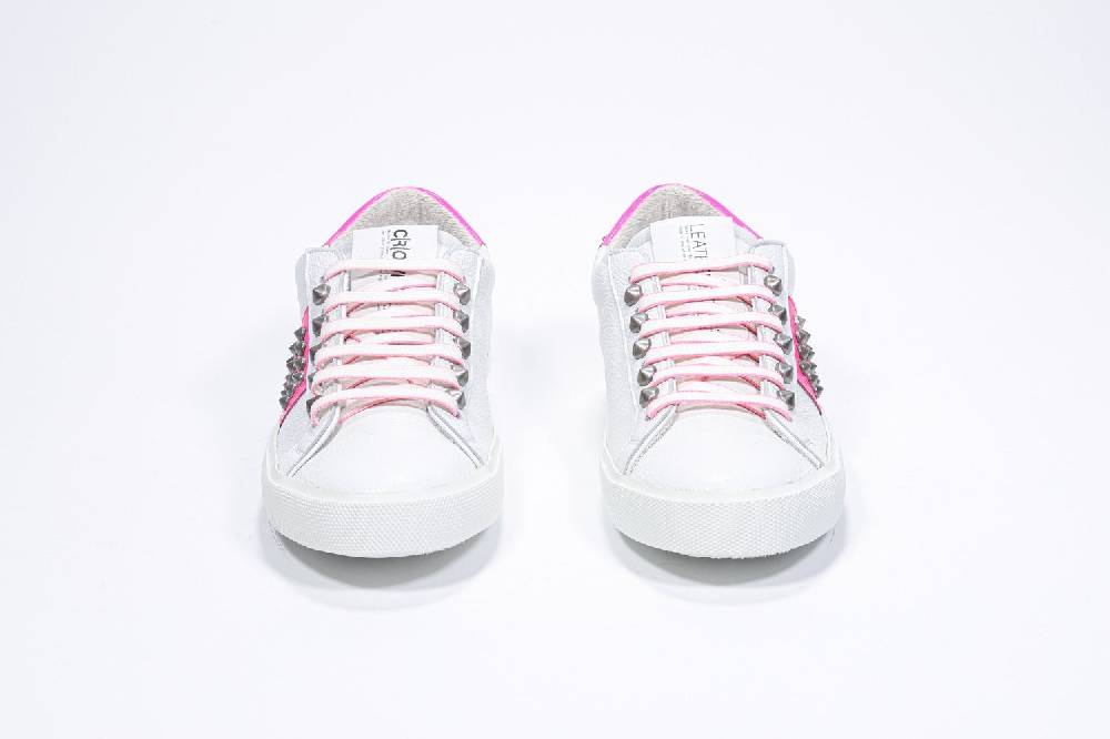 Leather Crown STUDLIGHT | Rosa e bianco - BASSE - Donna Fornitura limitata
