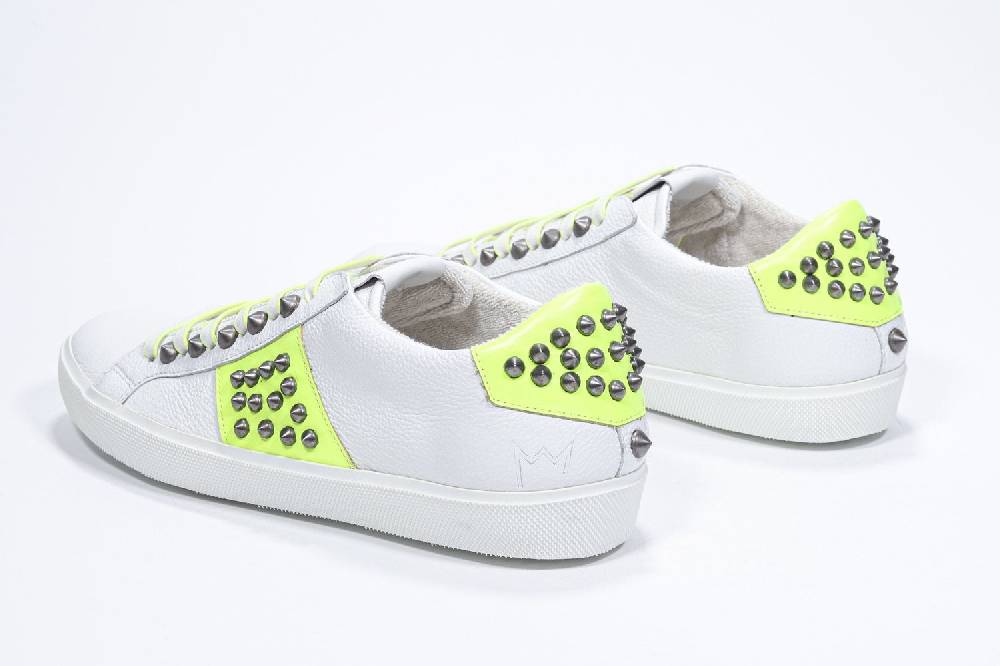 Leather Crown STUDLIGHT | Giallo neon - BASSE - Donna Vendite stagionali