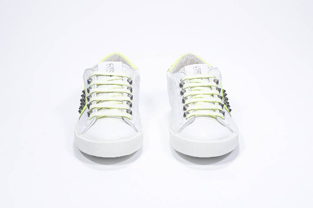 Leather Crown STUDLIGHT | Giallo neon - BASSE - Donna Vendite stagionali