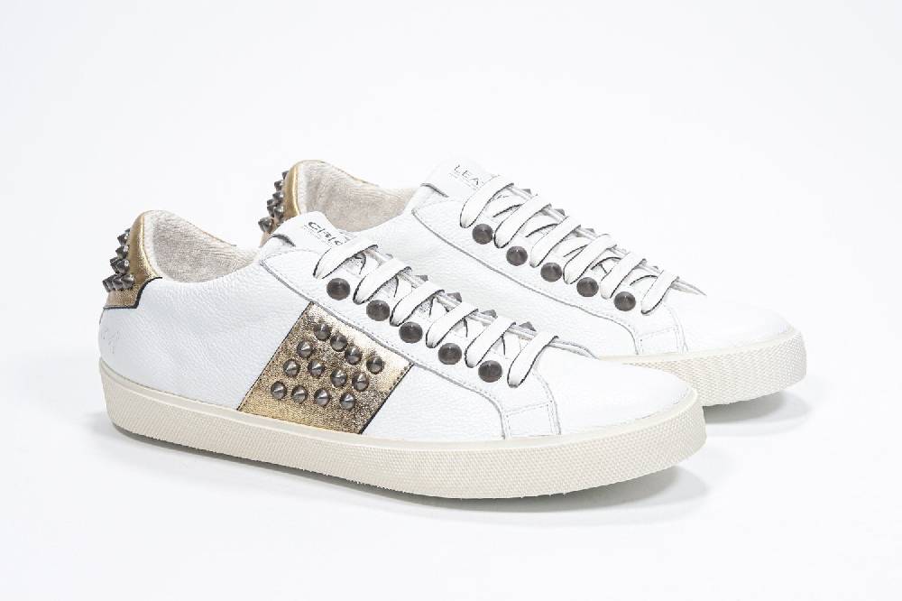 Leather Crown STUDLIGHT | Oro e bianco - BASSE - Donna Offerta Pasqua