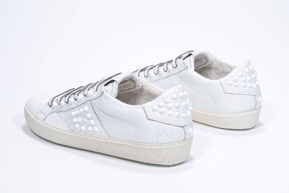 Leather Crown STUDLIGHT | Tutto bianco - BASSE - Donna Offerta San Valentino