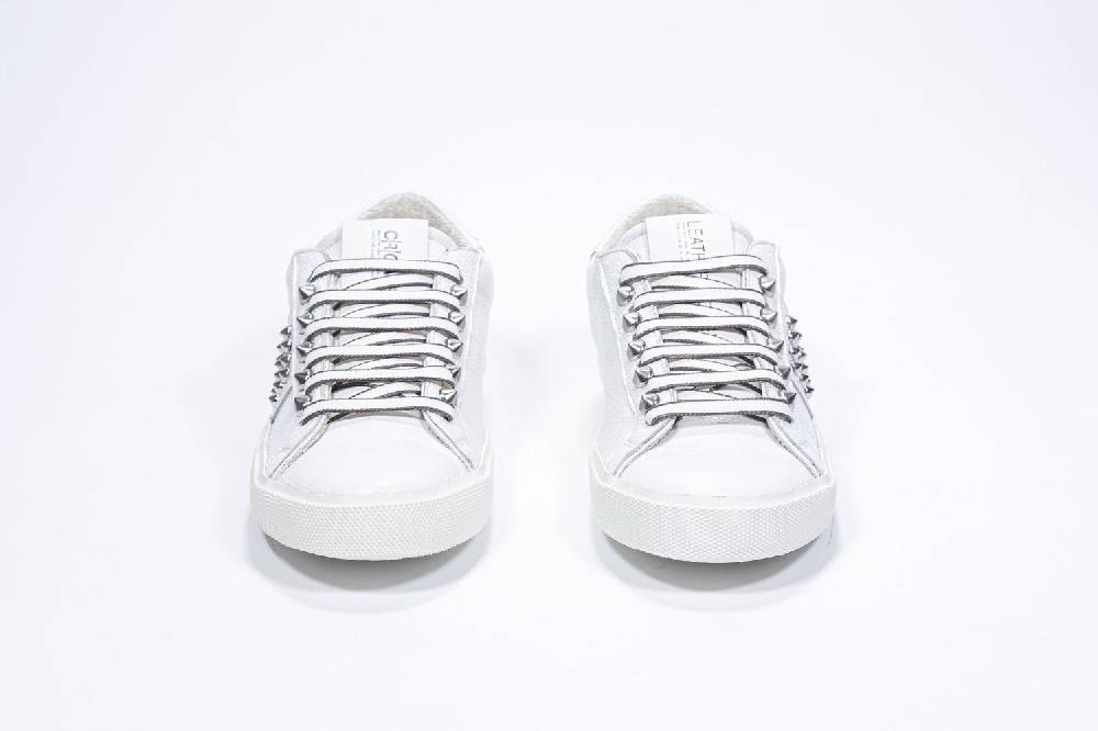 Leather Crown STUDLIGHT | Bianco - BASSE - Donna Offerta Anniversario