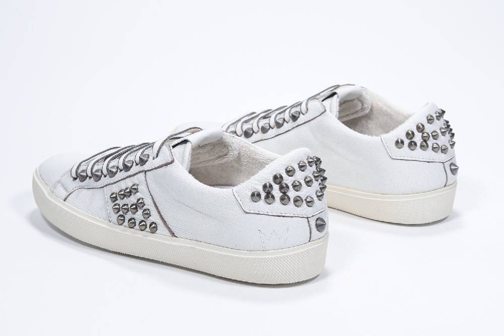 Leather Crown STUDLIGHT | Bianco - BASSE - Donna Vendita calda