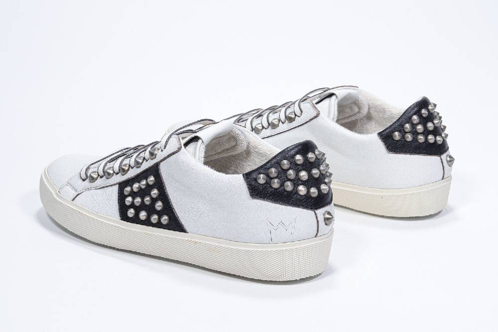 Leather Crown STUDLIGHT | Bianco e nero - BASSE - Donna Latest fashion