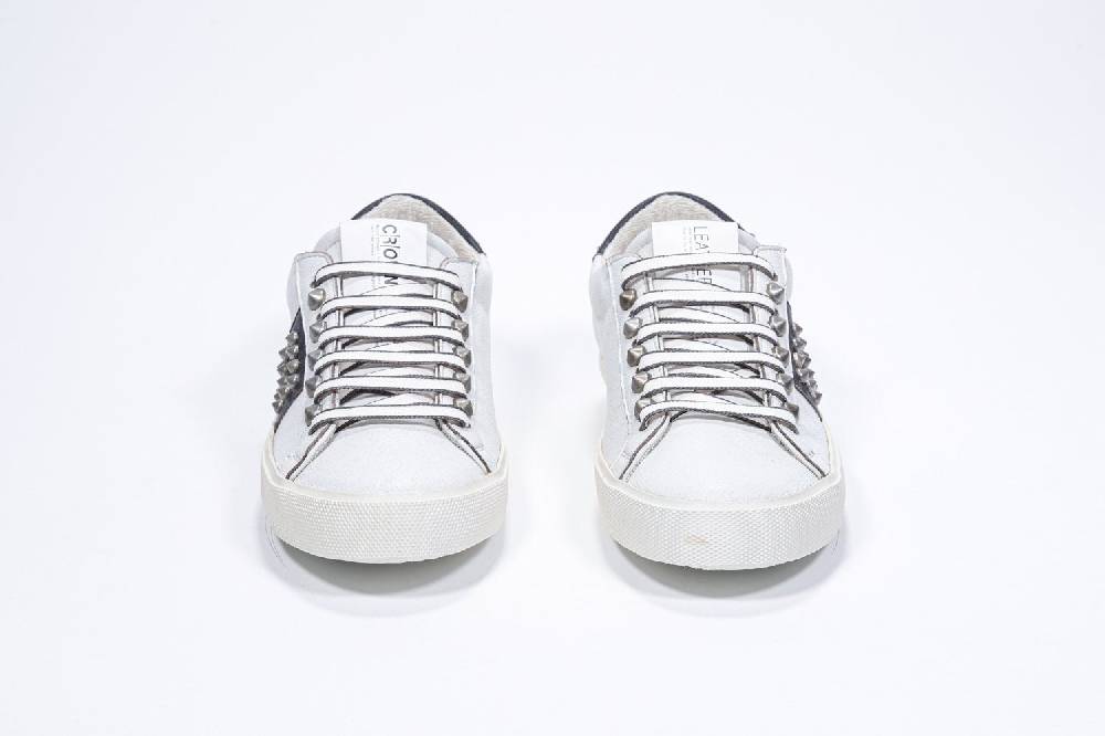 Leather Crown STUDLIGHT | Bianco e nero - BASSE - Donna Latest fashion