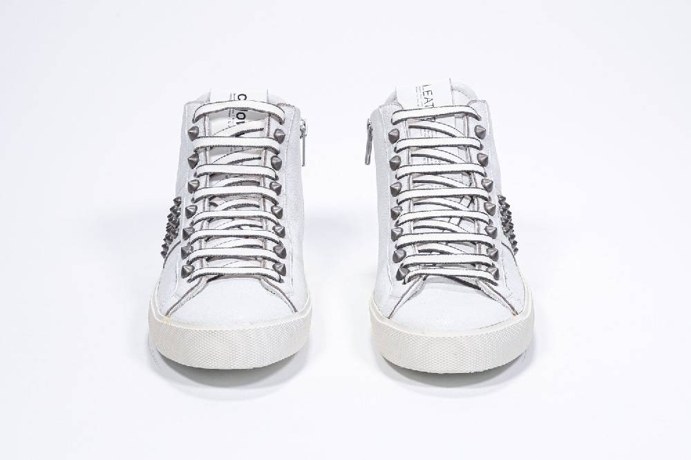 Leather Crown STUDBORN | Vintage Bianche - Alte - Donna Liquidazione