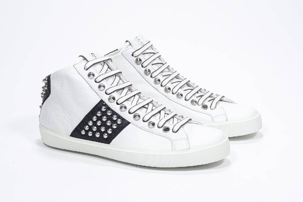 Leather Crown STUDBORN | Bianche & Nere - Alte - Donna Offerte giornaliere