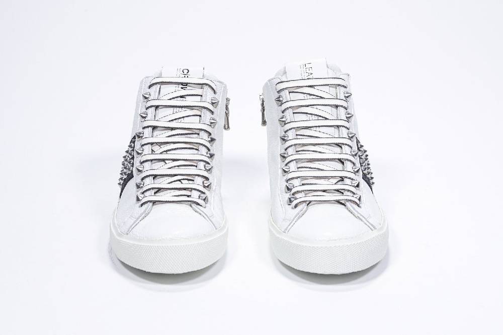 Leather Crown STUDBORN | Bianche & Nere - Alte - Donna Offerte giornaliere