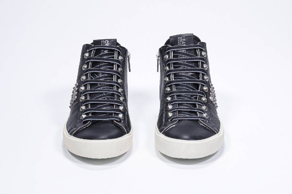 Leather Crown STUDBORN | Vintage Nere - Alte - Donna Enormi risparmi