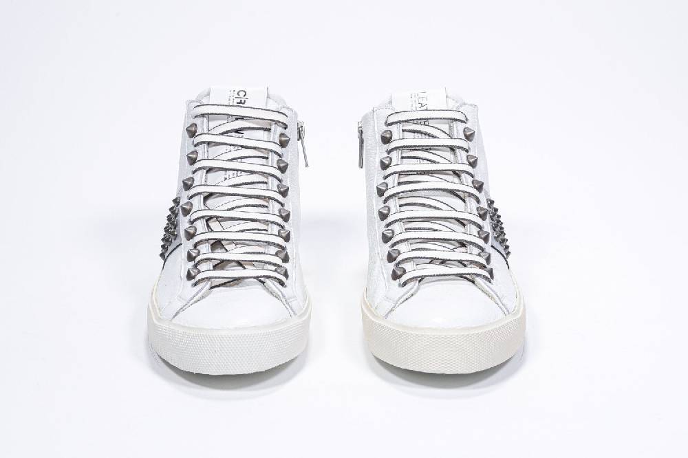 Leather Crown STUDBORN | Argento & Bianche - Alte - Donna Sconti VIP