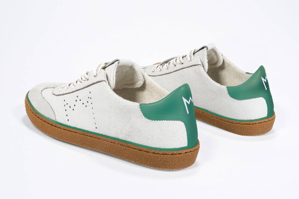 Leather Crown MODEL T | Retro Green - BASSE - Uomo Rilascio limitato