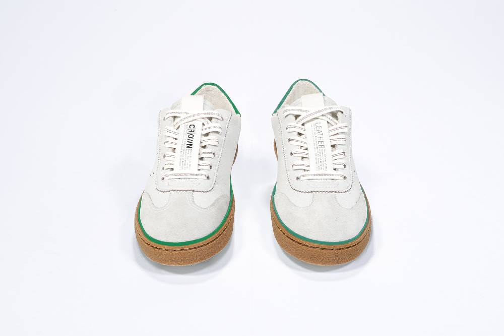 Leather Crown MODEL T | Retro Green - BASSE - Uomo Rilascio limitato