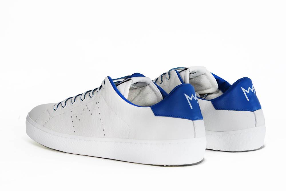 Leather Crown LC06 | Blu & Bianche - Basse - Uomo Ultimi tre giorni