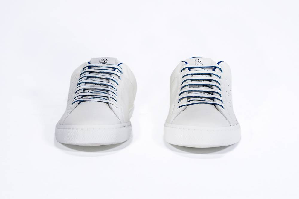 Leather Crown LC06 | Blu & Bianche - Basse - Uomo Ultimi tre giorni