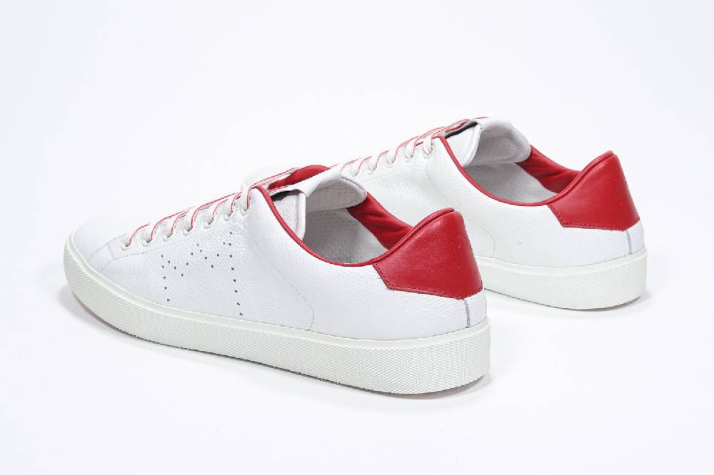 Leather Crown LC06 | Rosse & Bianche - Basse - Uomo ACQUISTA ORA