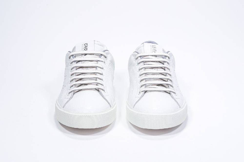 Leather Crown LC06 | Grigio Chiaro & Bianche - Basse - Uomo Ultimi due giorni