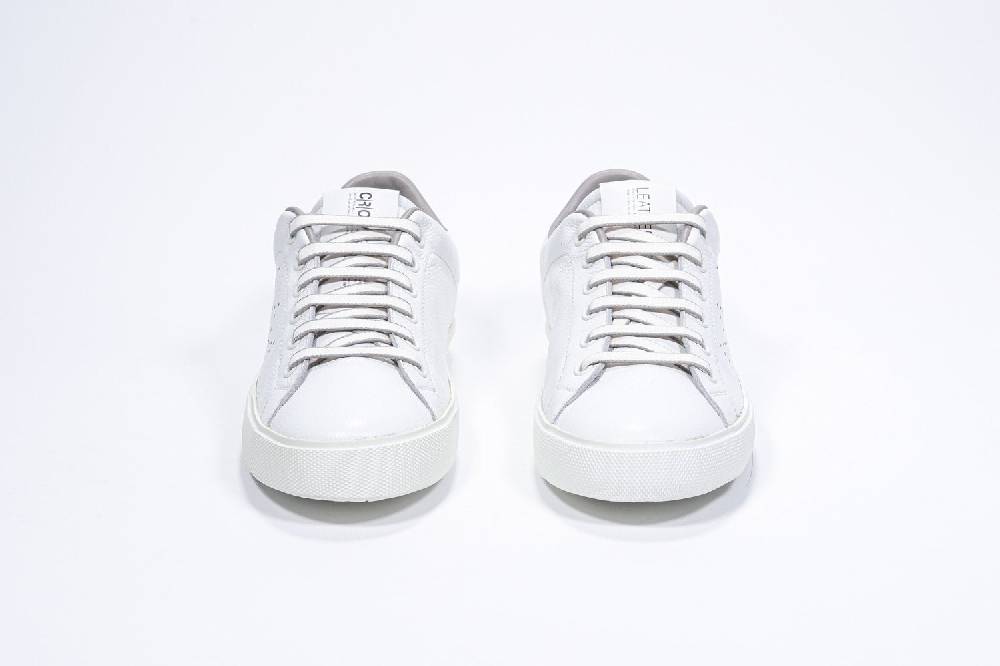 Leather Crown LC06 | Beige & Bianche - Basse - Uomo Promozione temporanea