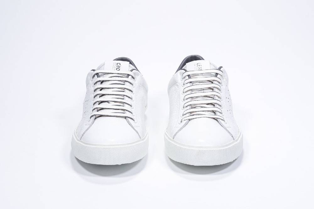 Leather Crown LC06 | Grigio & Bianche - Basse - Uomo Fino al 50% di sconto
