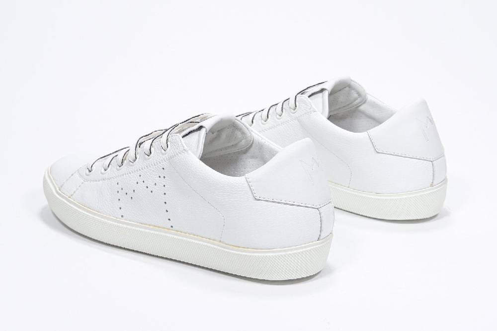 Leather Crown PURE | Bianche - Basse - Uomo Sostegno trimestrale