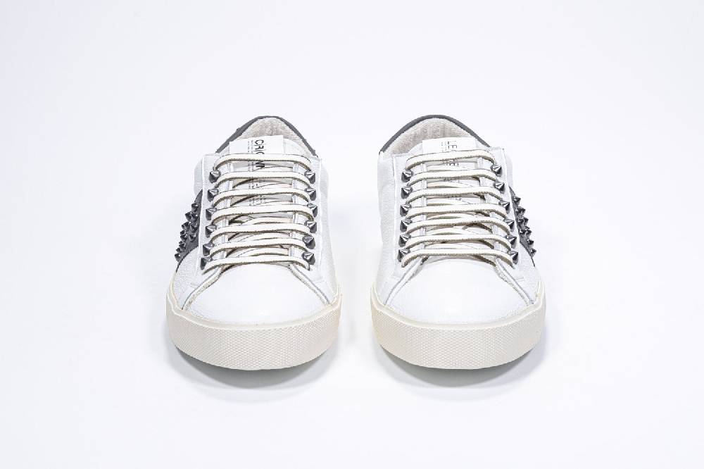 Leather Crown STUDLIGHT | Bianco e verde - BASSE - Uomo 50% di sconto per tempo limitato