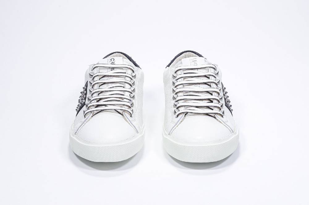 Leather Crown STUDLIGHT | Bianco e Marina - BASSE - Uomo Sconti questo mese