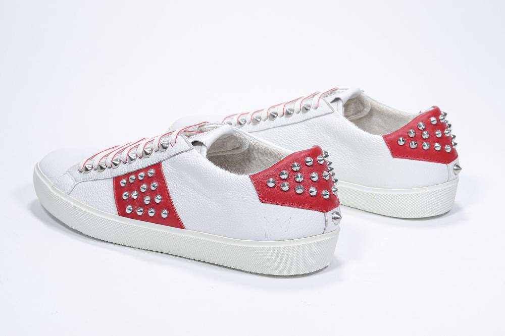 Leather Crown STUDLIGHT | Rosso e bianco - BASSE - Uomo 2025