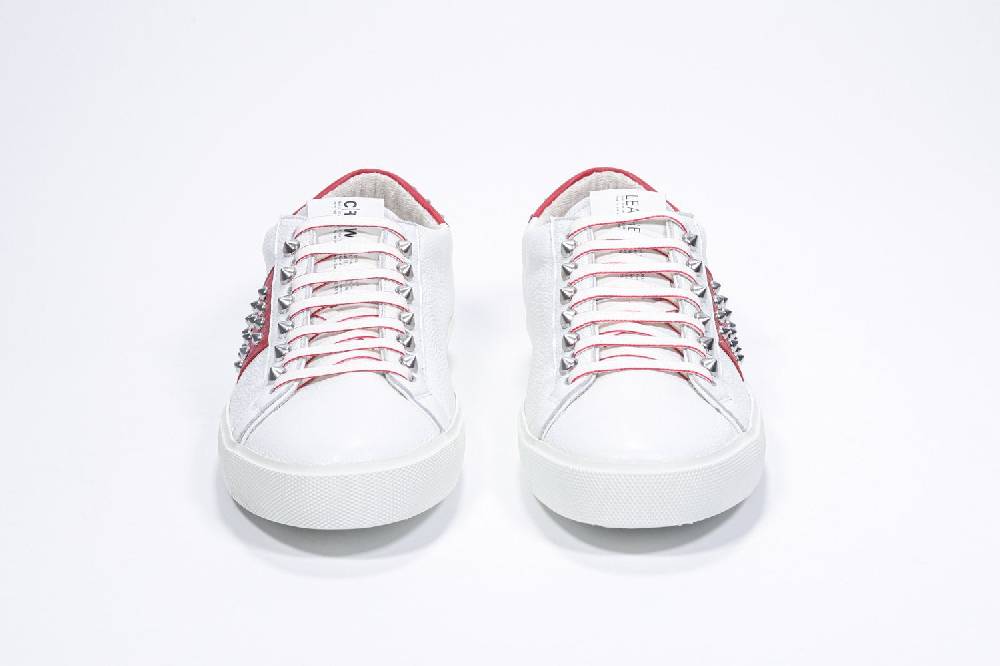 Leather Crown STUDLIGHT | Rosso e bianco - BASSE - Uomo 2025