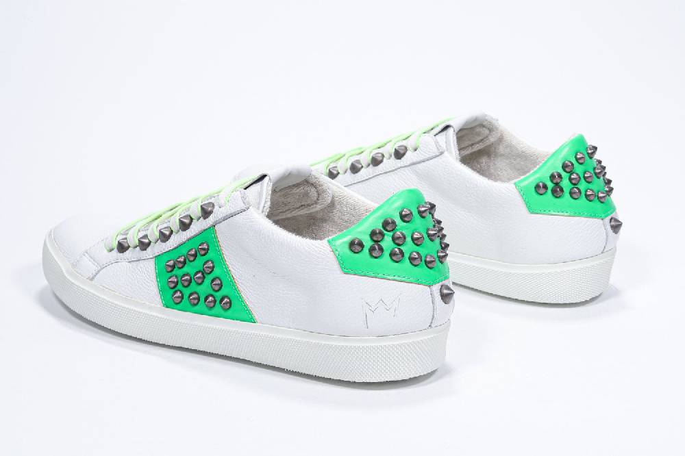 Leather Crown STUDLIGHT | Verde neon - BASSE - Uomo In Linea